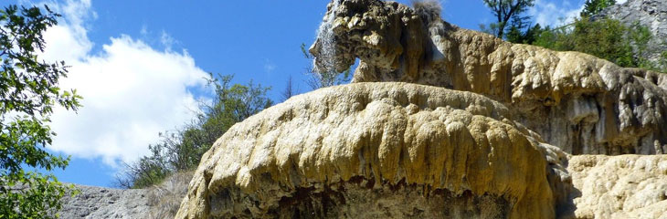 La Fontaine pétrifiante de Réotier