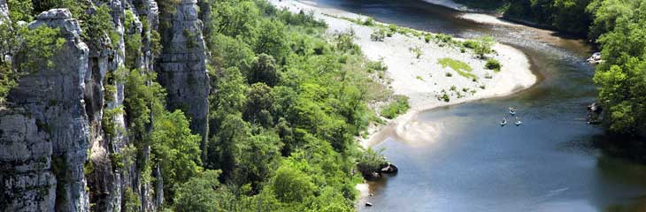 Les gorges du Chassezac