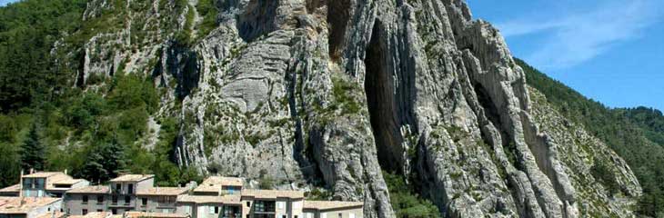 Le rocher de la Baume