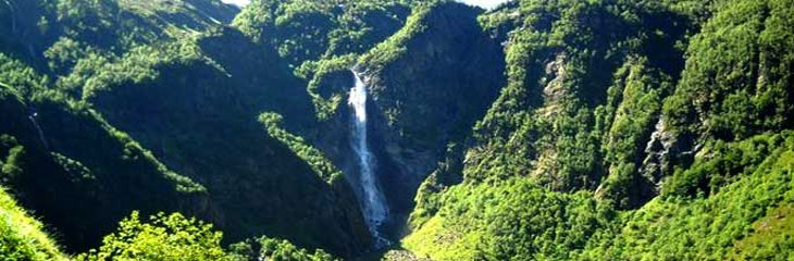 Cascade du lac d'Espingo