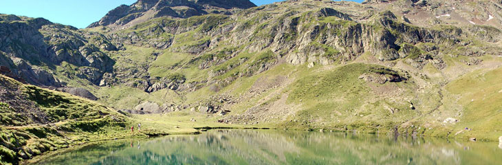 Lac et cascade d'Anglas