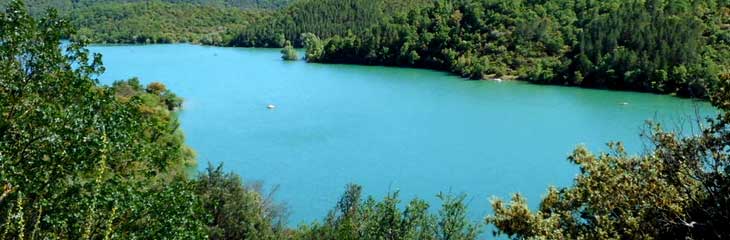 Le lac de Saint Cassien