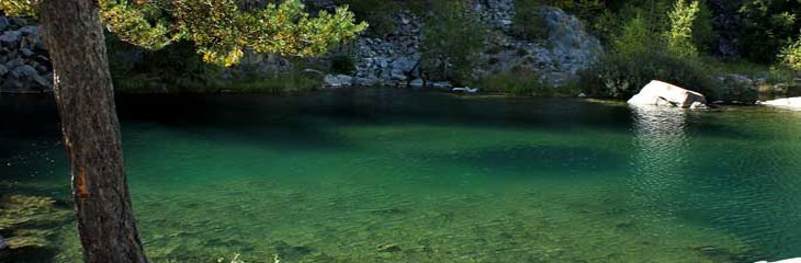 Le Lac bleu de Champclause