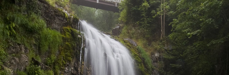 La cascade de Magenta dans la vallée de Lesponne