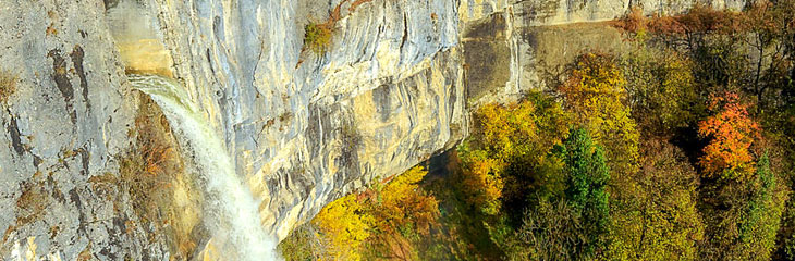 La cascade de Cerveyrieu