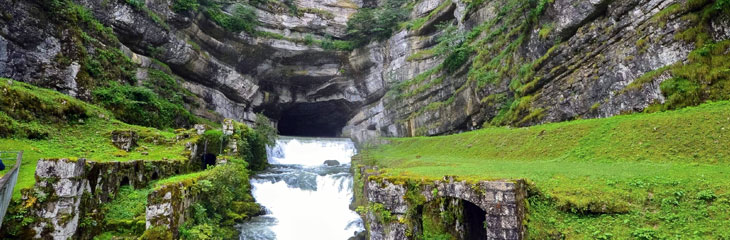 La source de la Loue et les Gorges de Nouailles