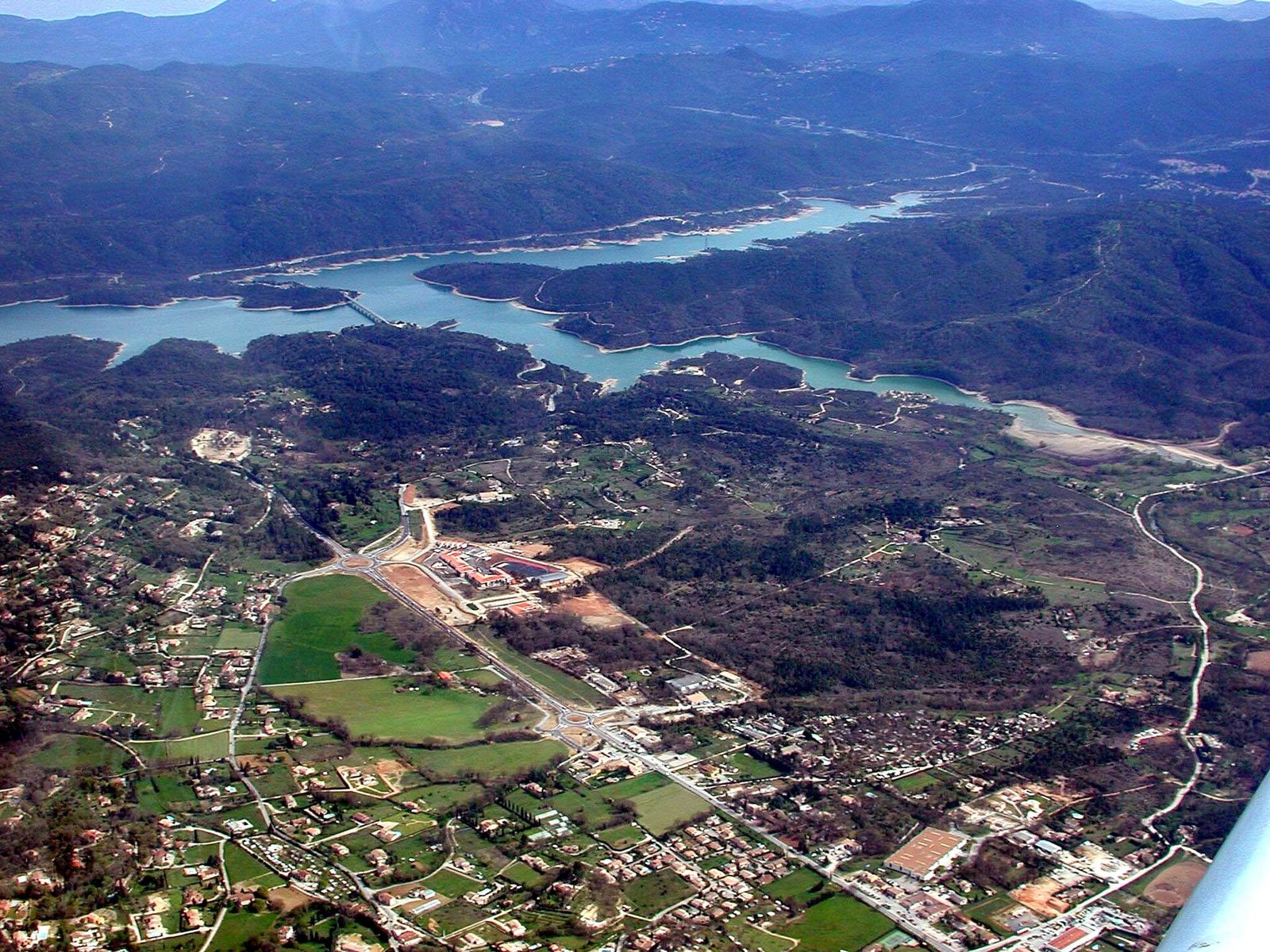 Le lac de Saint Cassien