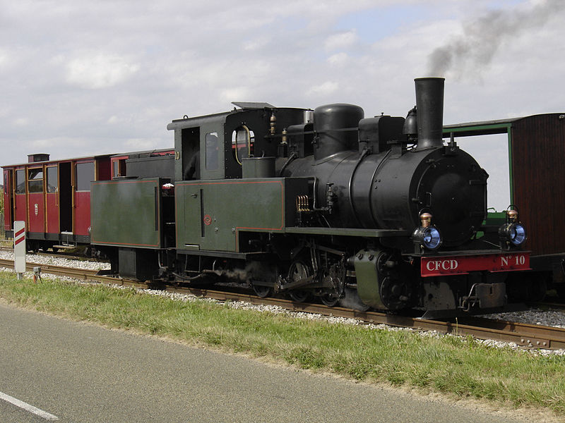 Le P'tit Train de la Haute Somme By Hektor CC BY-SA 2.5 via Wikimedia Commons