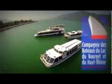 Bateaux du lac du Bourget et du Haut-Rhône en vidéo
