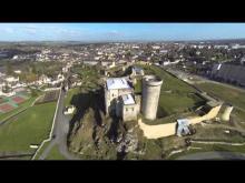 Château de Guillaume-le-Conquérant (Falaise) en vidéo