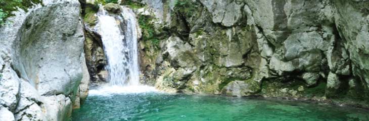 Les gorges du Nan et Cascade de la Gerlette