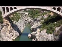 Vidéo dans les gorges de l'Hérault !