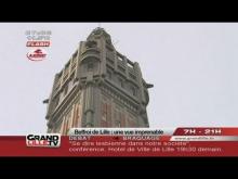 Le beffroi de l'hôtel de ville de Lille en Vidéo